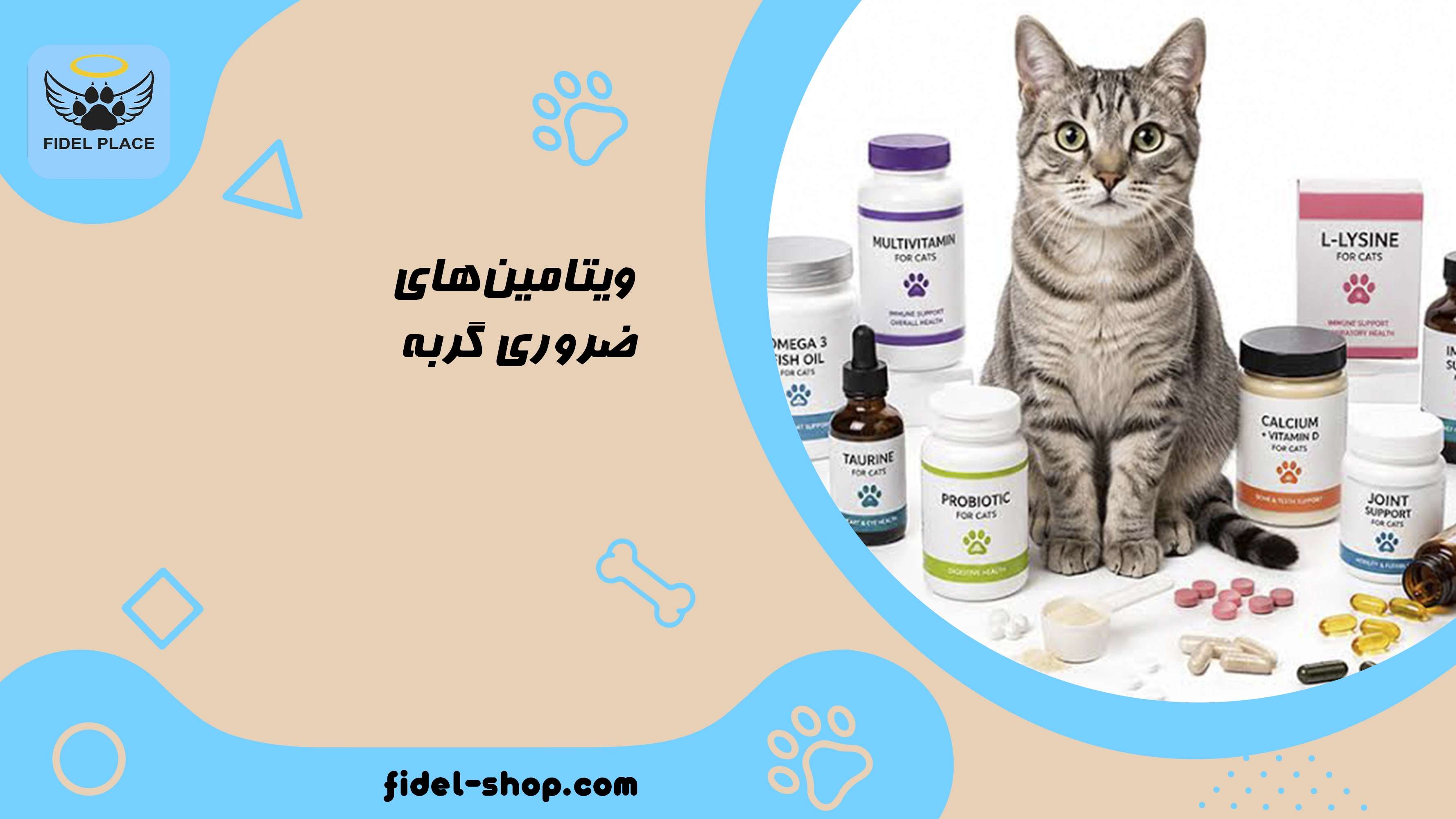 ویتامین‌های ضروری گربه
