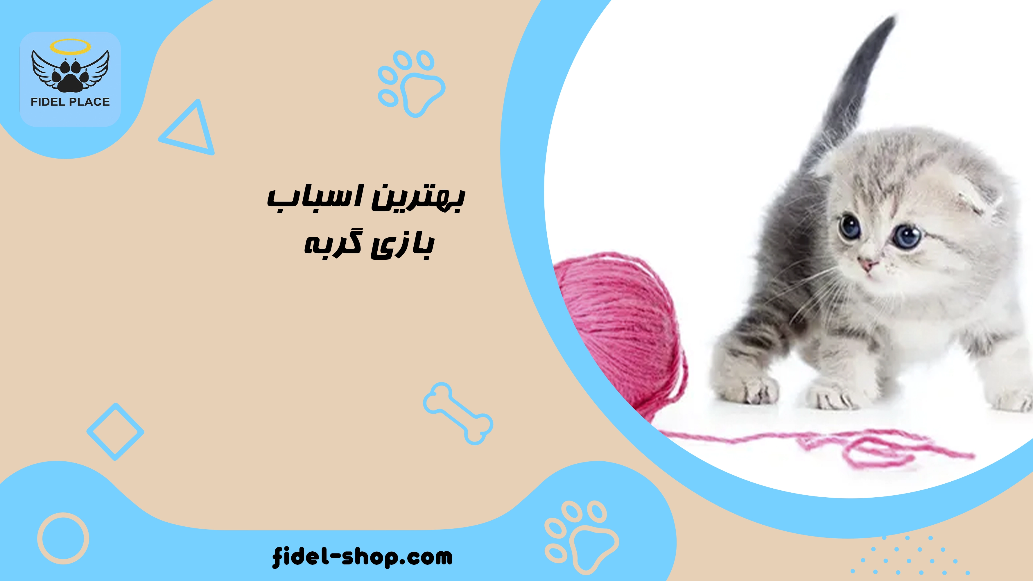 بهترین اسباب بازی گربه برای بازی در خانه